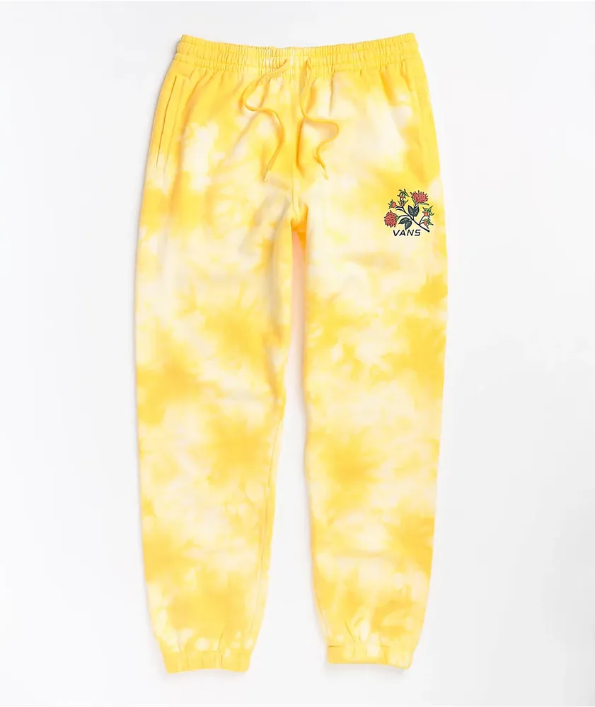 Vans Low Point Yellow Tie Dye Sweatpants Willowbrook Shopping Centre