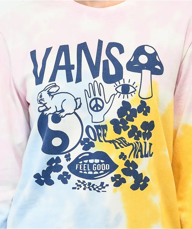Zumiez top rainbow vans