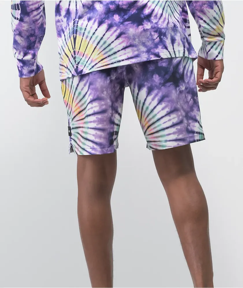 Vans tie dye shorts outlet