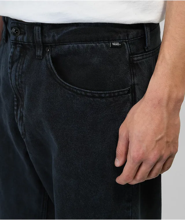 Vans black jeans sale
