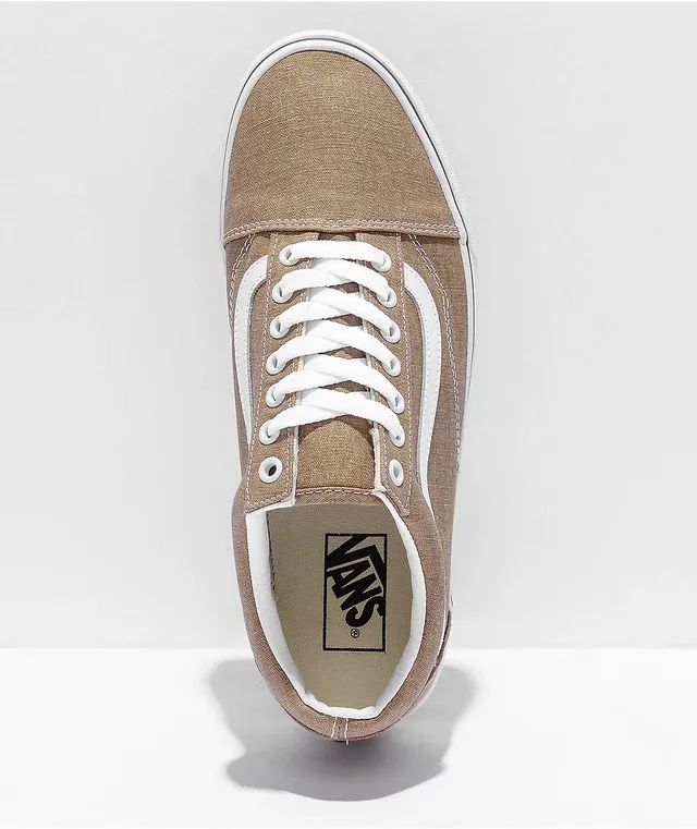 Desert taupe old skool vans discount