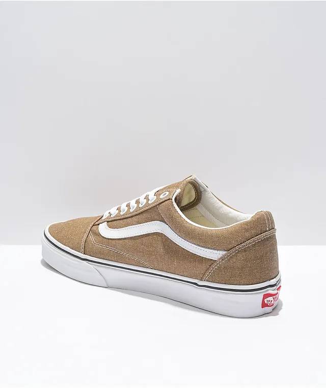 Fuzzy vans tan on sale