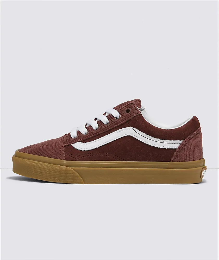 Vans Old Skool Brown Corduroy Skate Shoes Halifax Shopping Centre
