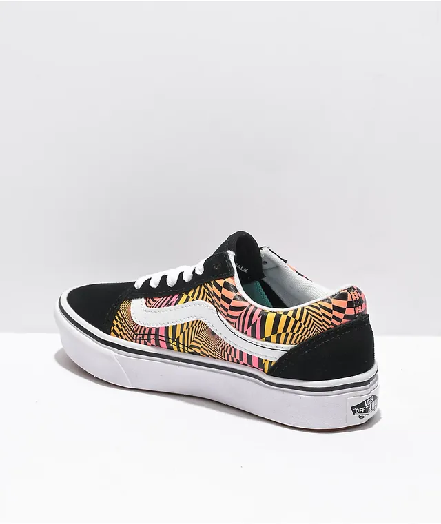 Vans Old Skool ComfyCush Gradient Check Skate Shoes Hamilton Place