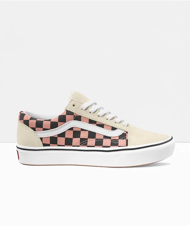 Vans Old Skool ComfyCush Mix Media White Skate Shoes The Pen Centre