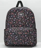 Vans floral black backpack top