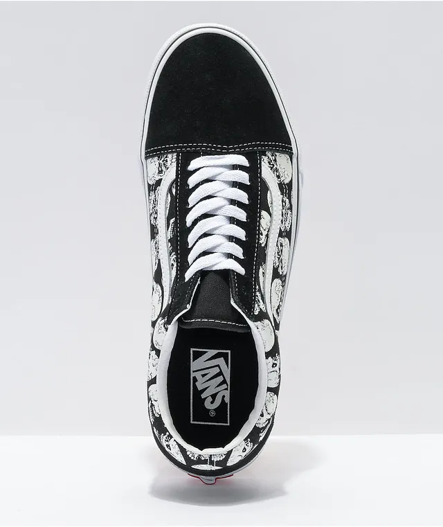 Vans old skool skull hotsell