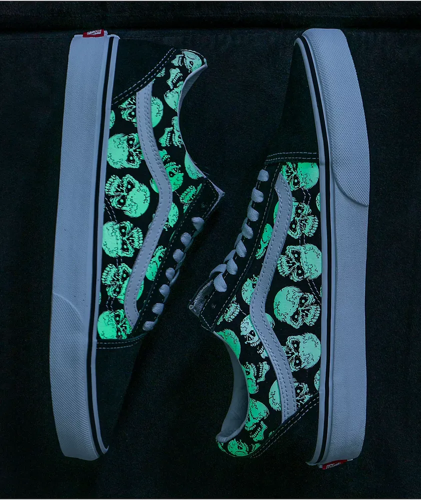 Vans glow in the dark shoes outlet
