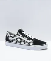 Vans shoes skull top