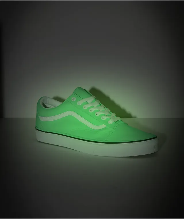Vans old skool neon green on sale