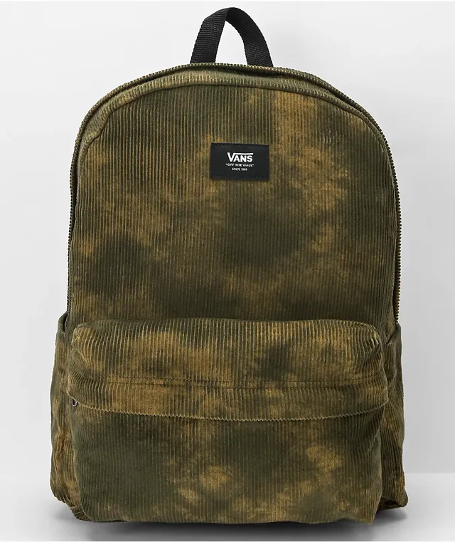 Vans black corduroy backpack outlet