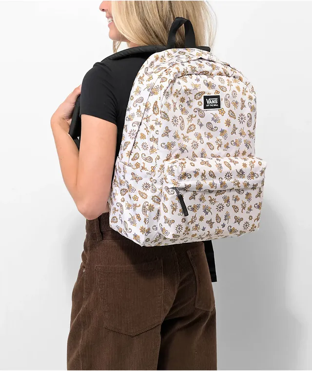 Vans Old Skool H2O Marshmallow Cream Backpack Plaza Las Americas