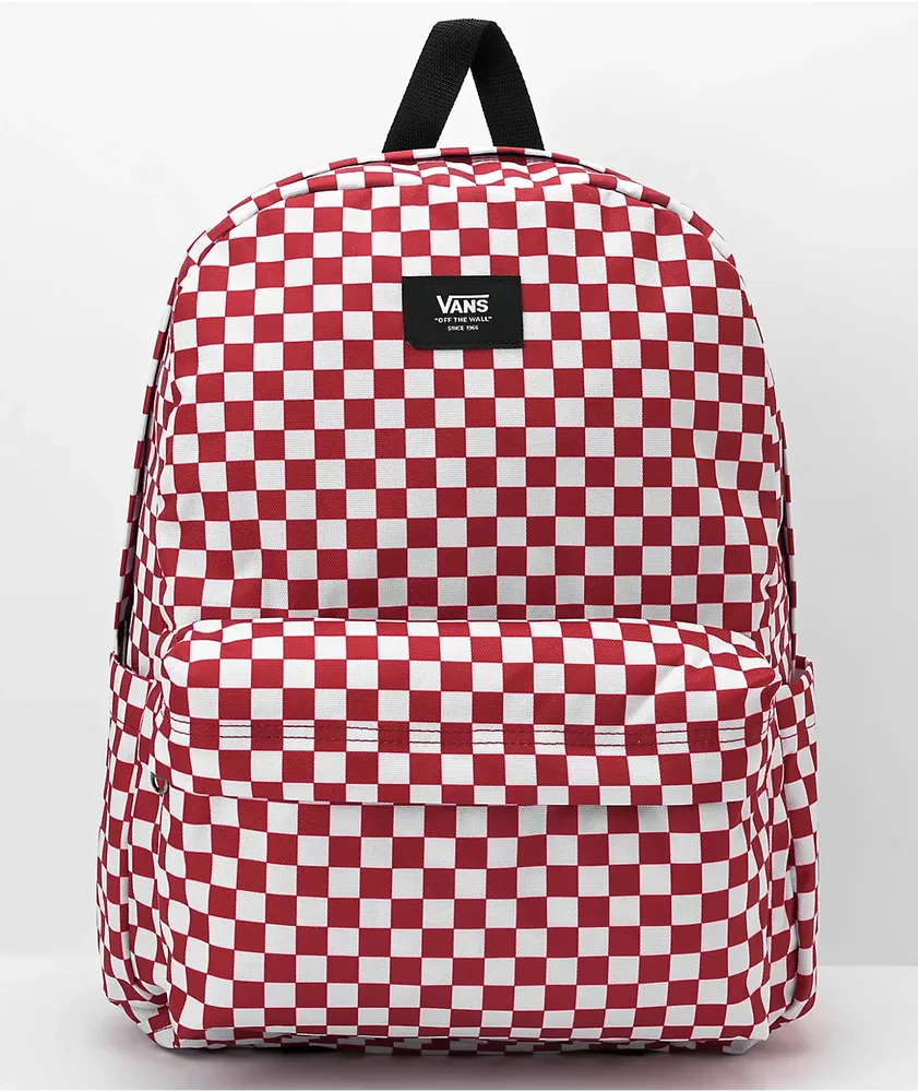 Vans old skool backpack checkerboard best sale