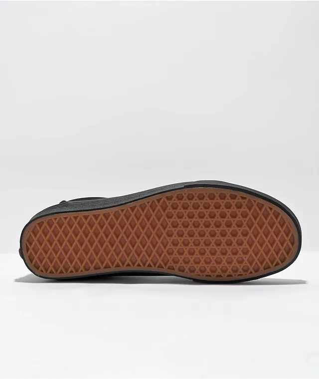 Vans old skool sales mono black skate shoes