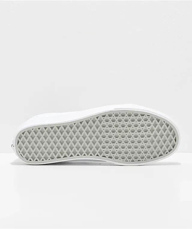 Vans old skool mono white discount