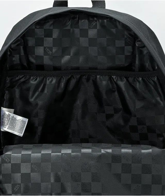 Vans realm patchwork discount backpack