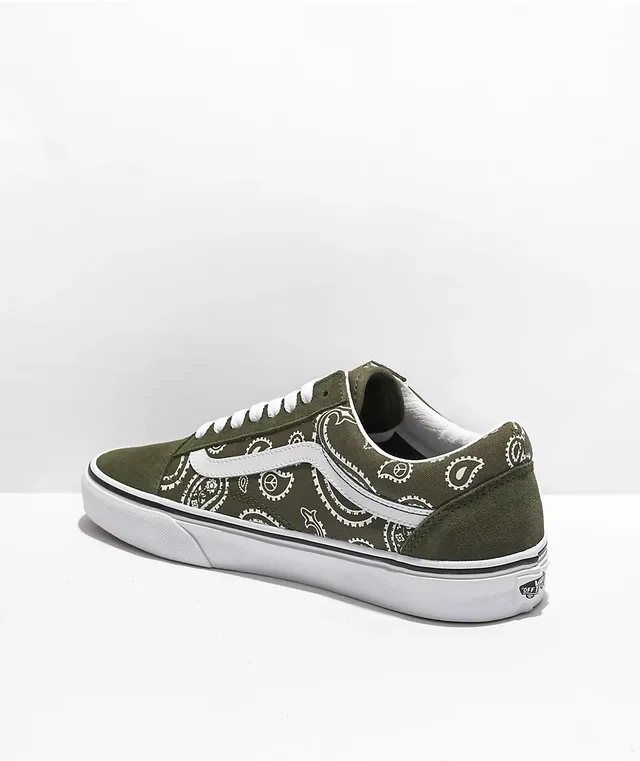 Vans old skool caqui sales