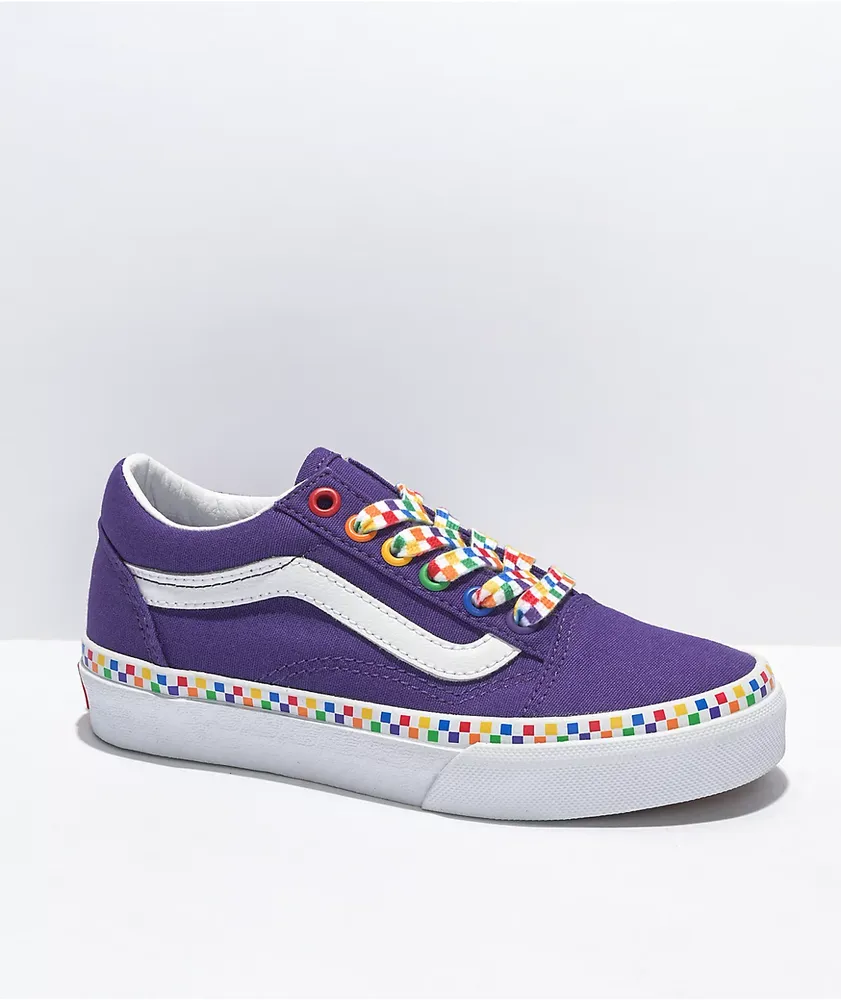 Vans old skool multicolor checkerboard shop