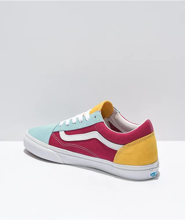 Vans rainbow skate best sale shoes