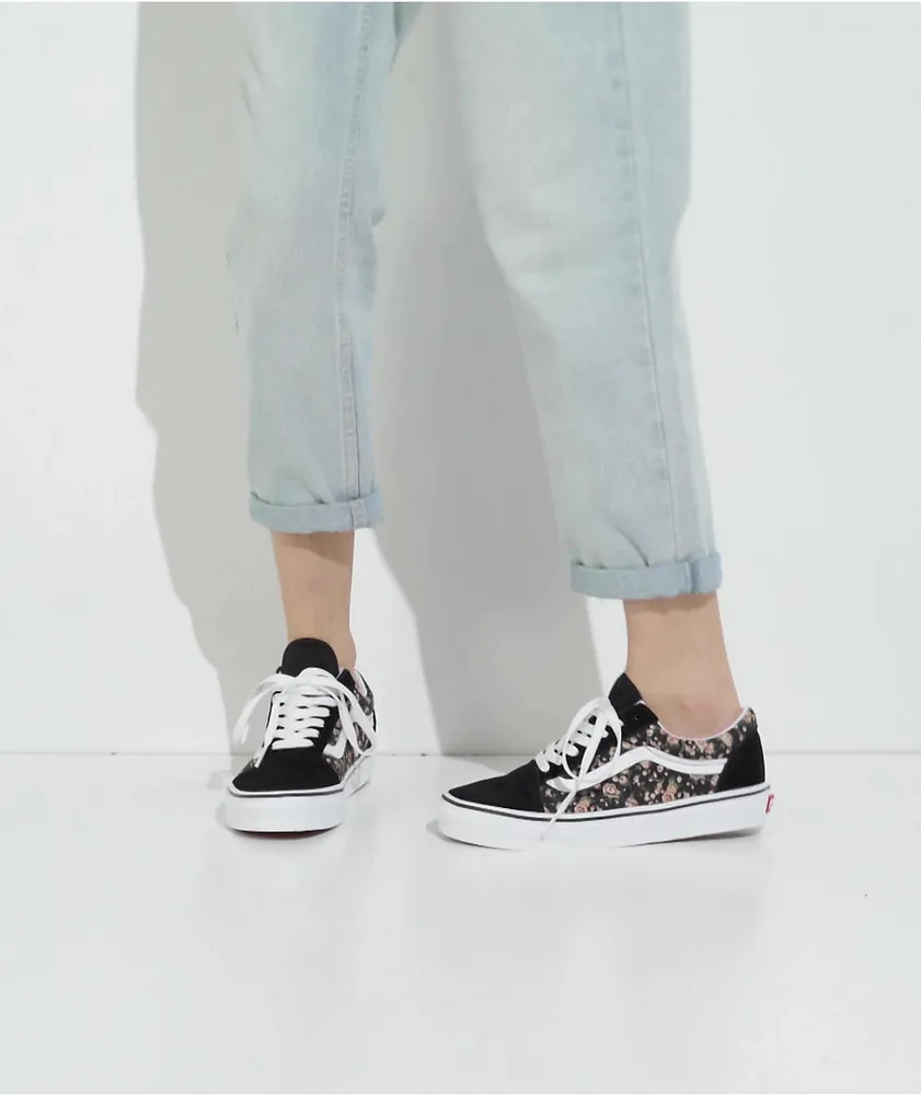 Vans old skool roses online