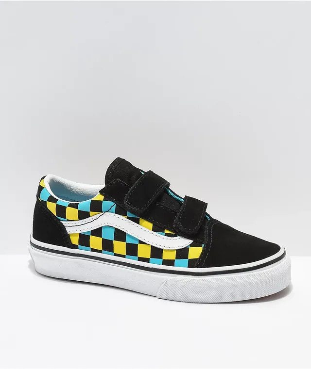 Vans old skool checkerboard skate shoe outlet