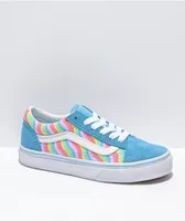 Vans rainbow old skool skate shoe top