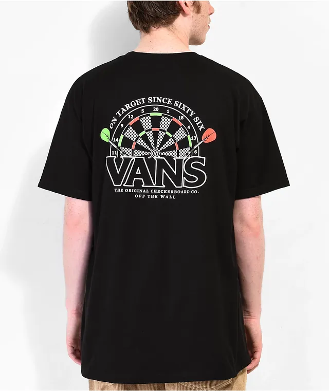 Vans On Target Black T-Shirt | Liberty Center