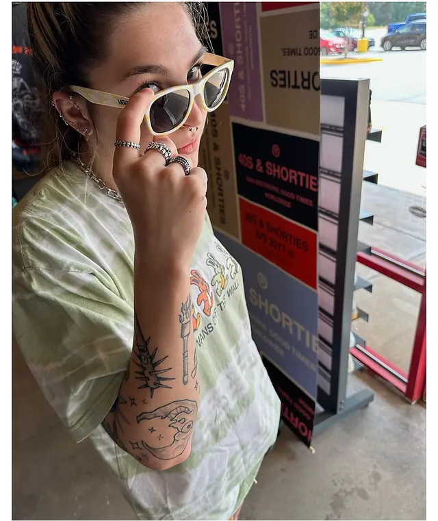 Vans Peace Of Mind Green Tie Dye T Shirt Plaza Las Americas