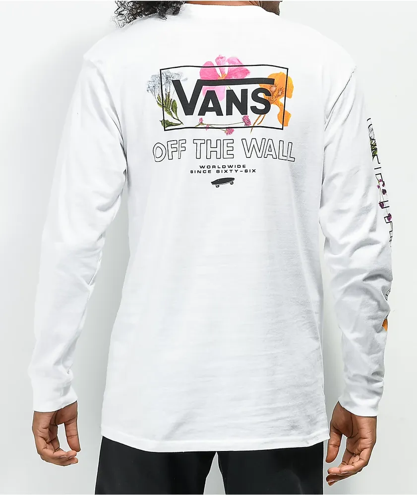 Long sleeve t shirt vans shop