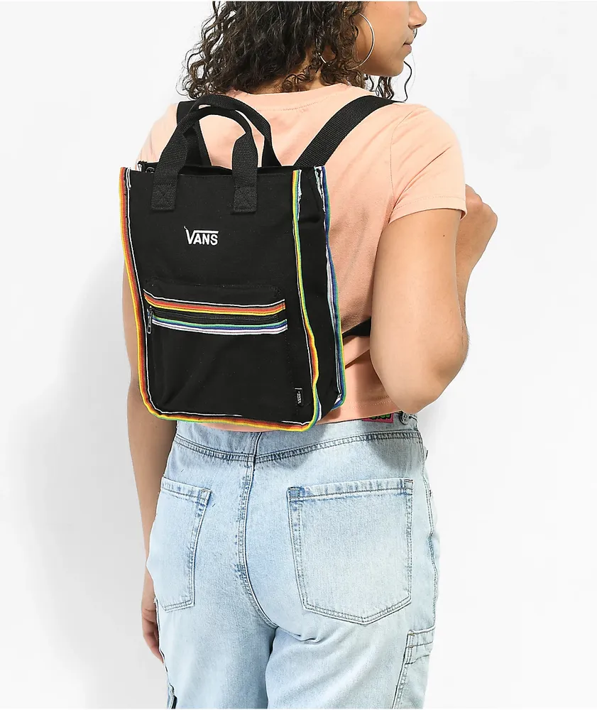Vans black tote bag outlet