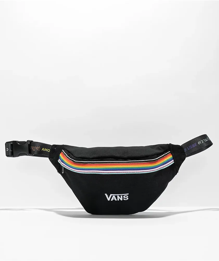 Vans Pride 22 Black Canvas Fanny Pack CoolSprings Galleria