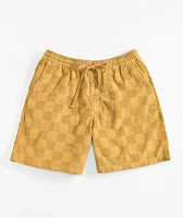 Vans Range Checkered Corduroy Tan Skate Shorts | Arden Fair