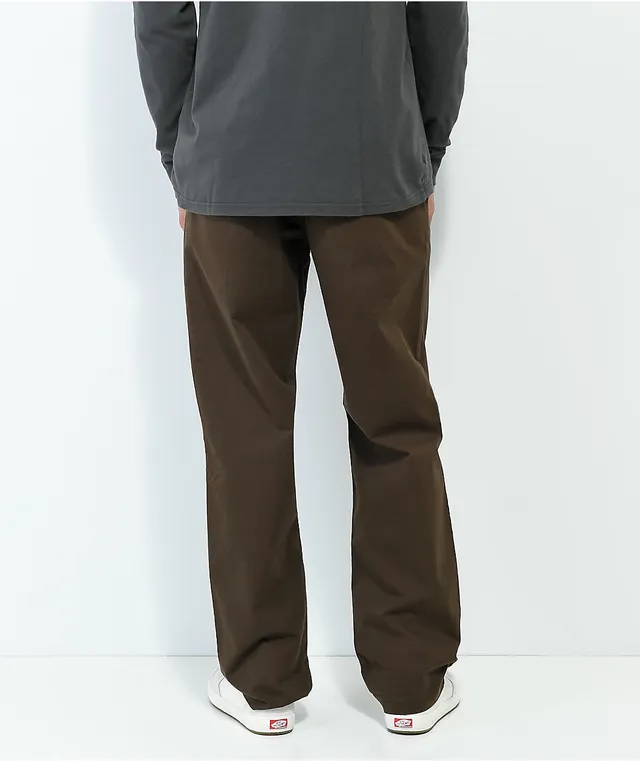 Vans Range Relaxed Brown Elastic Waist Pants Hamilton Place