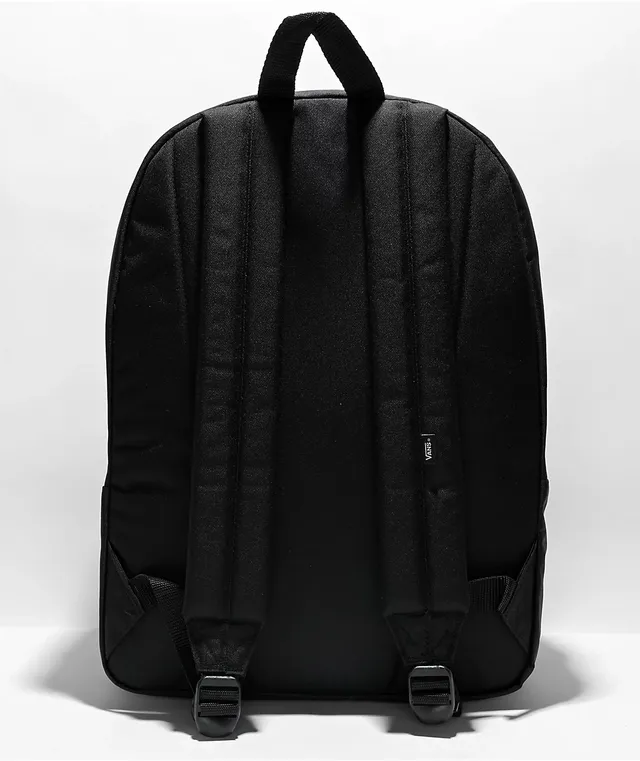 Vans leather backpack store