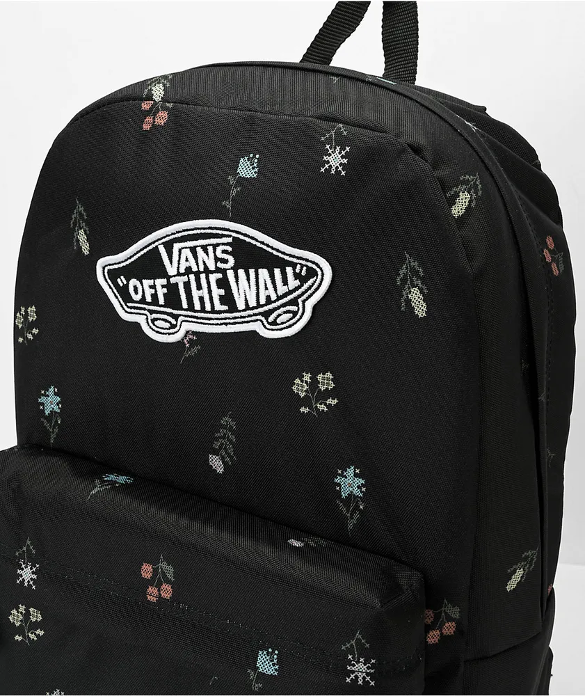 Vans realm hotsell black rose