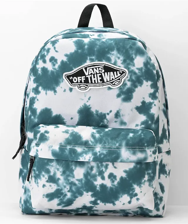 Vans realm pink & purple tie dye backpack on sale