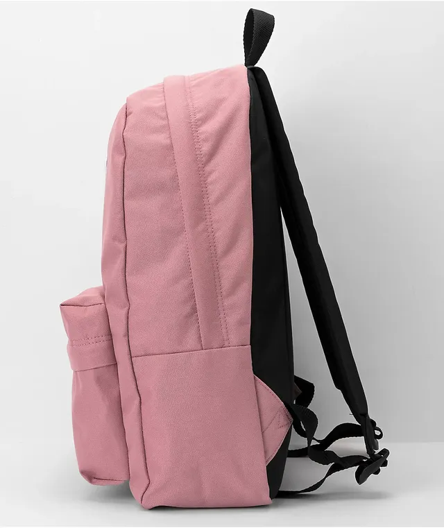 Vans realm nostalgia rose 2025 check backpack