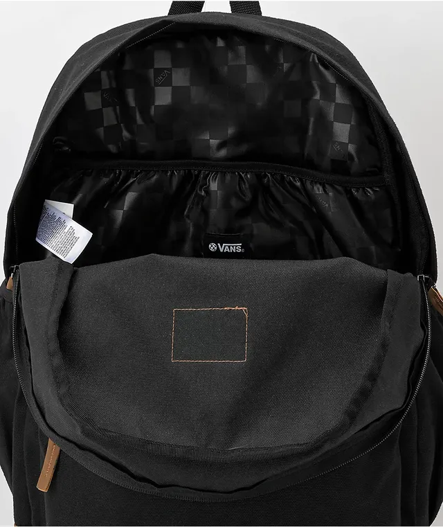 Vans Realm Plus Black Backpack CoolSprings Galleria