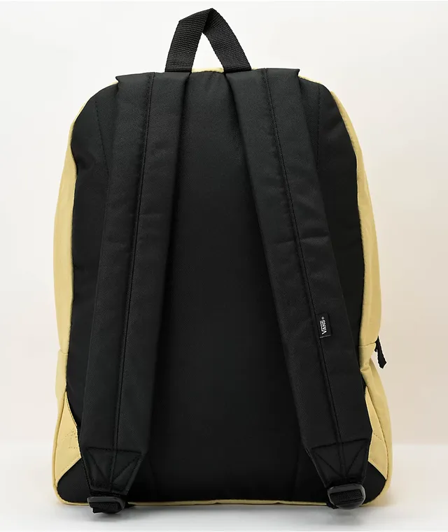 Vans Realm Raffia Yellow Backpack CoolSprings Galleria