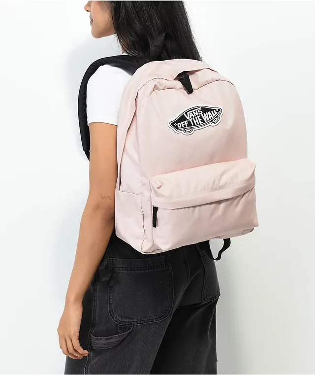 Vans backpack nostalgia rose on sale