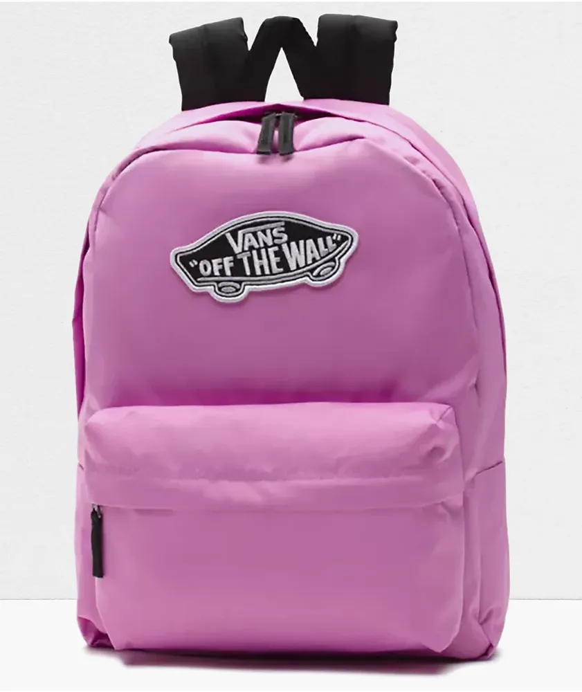 Vans realm backpack purple online