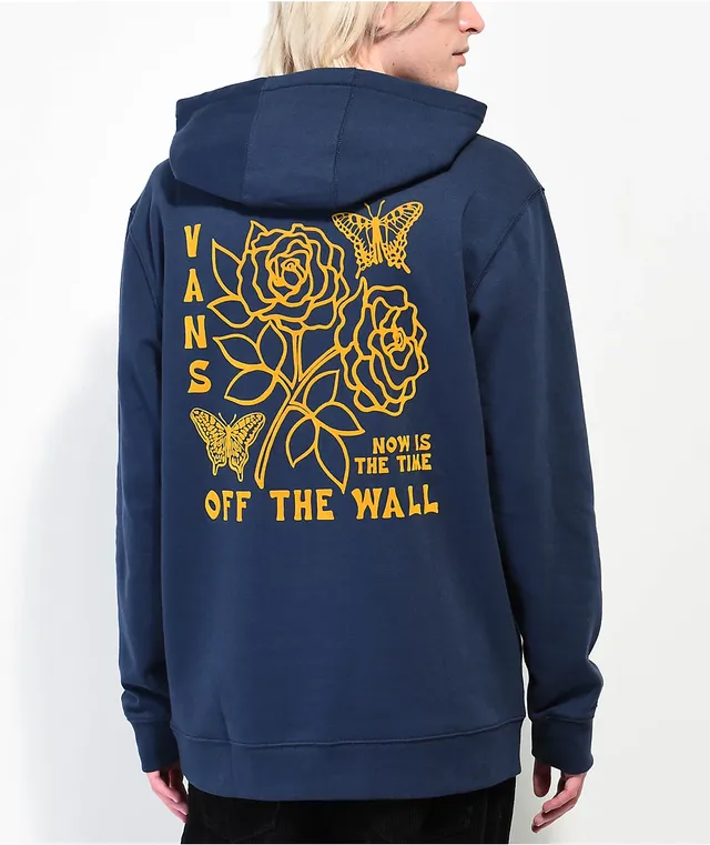 Vans drop v shop blue tie dye hoodie