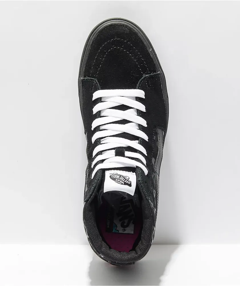 Vans sk8 hi clearance comfycush black
