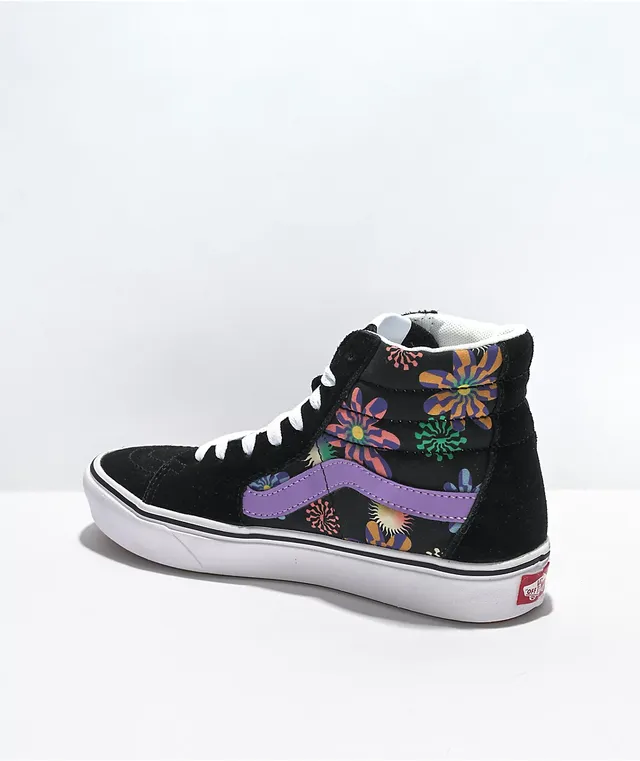 Vans Sk8 Hi ComfyCush Floral Daze Skate Shoes Vancouver Mall