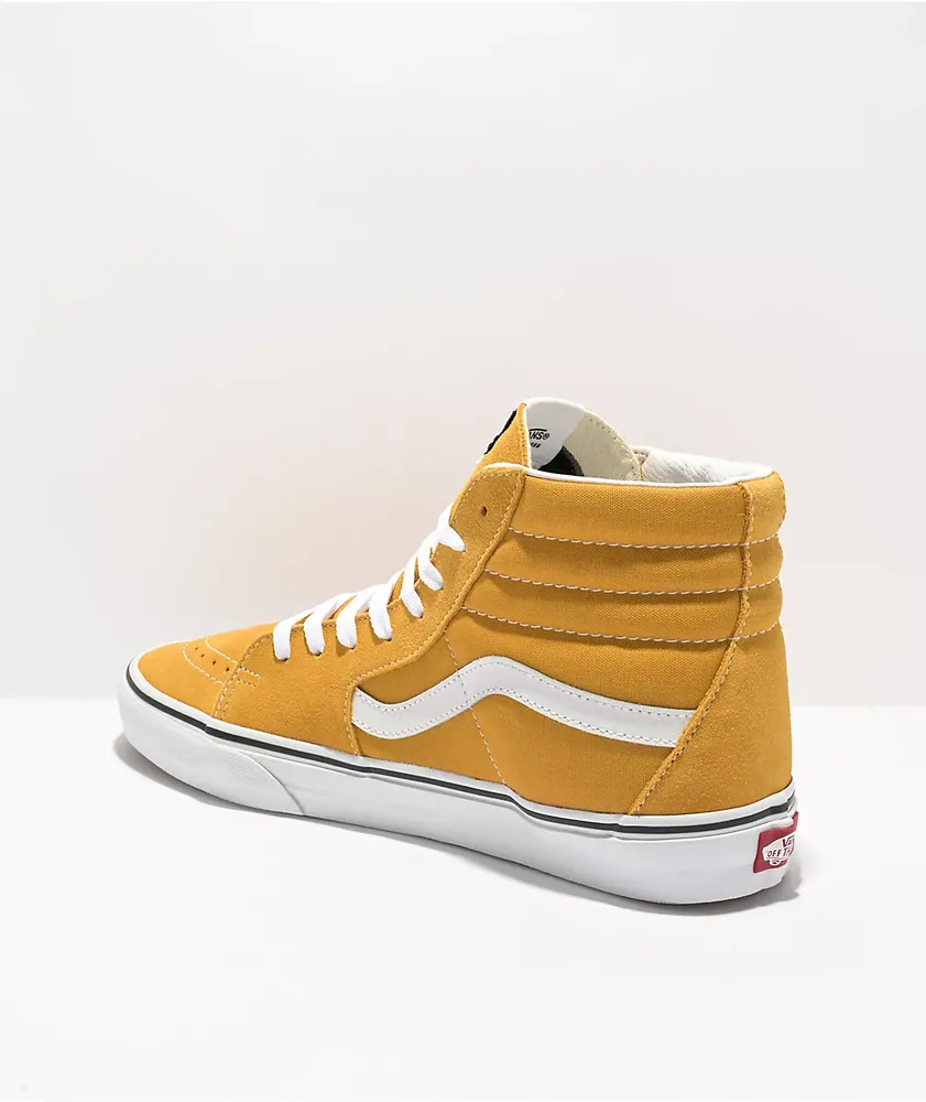 Yellow skate sale high vans