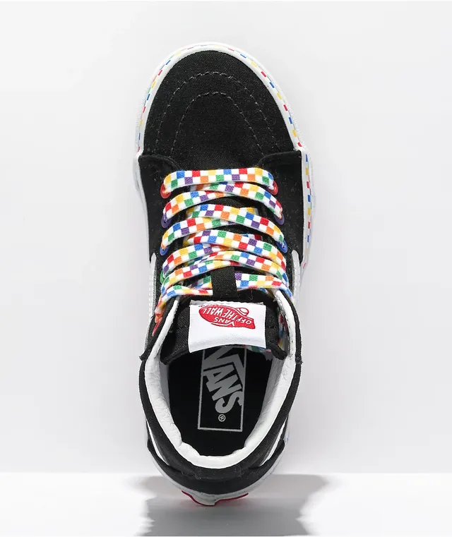 Zumiez rainbow vans cheap
