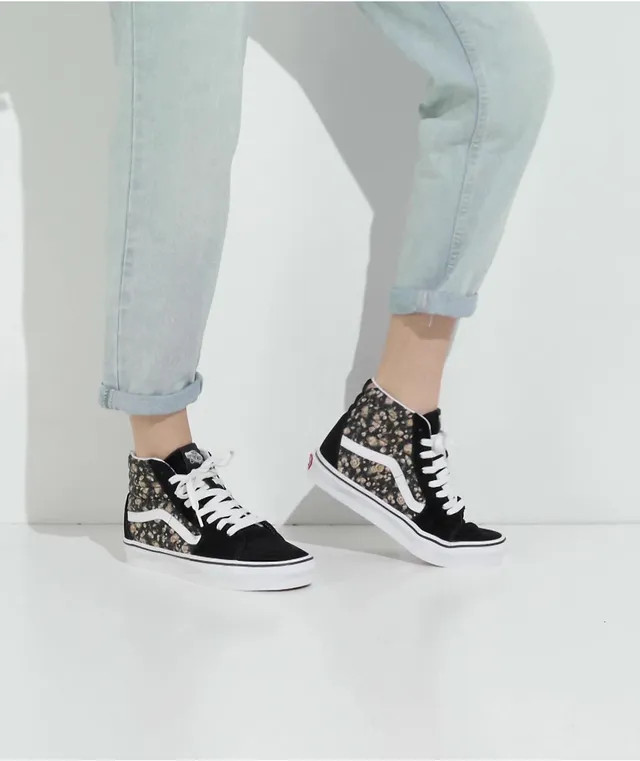 Vans sk8 hi hotsell rose