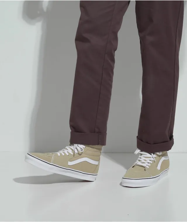 Vans Sk8 Hi Taos Taupe Skate Shoes Mall of America