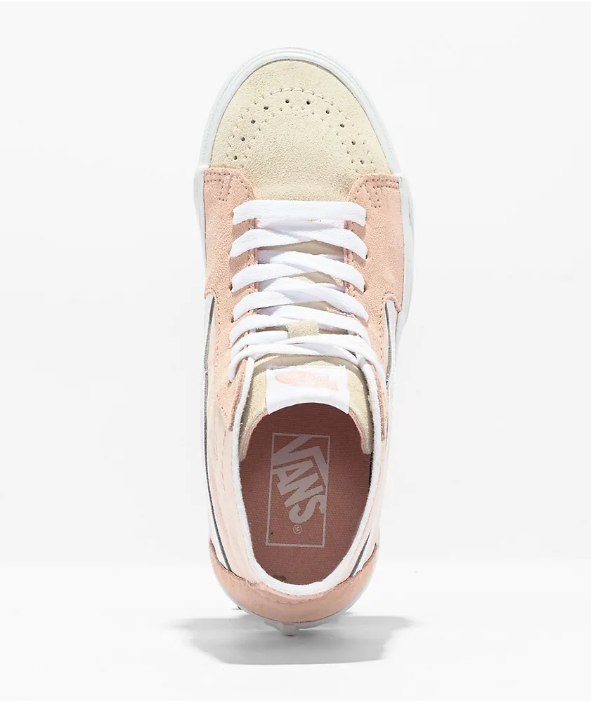 Peach color shoes clearance