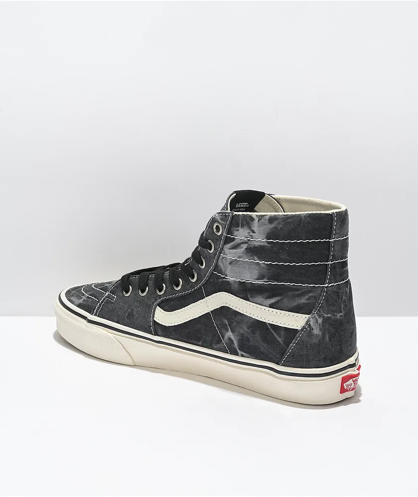 Denim high top vans best sale